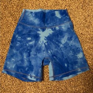 Vibrant Blue Women's Athletic Shorts